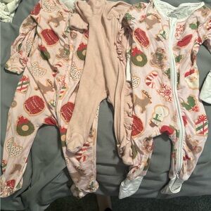 Caden Lane Pink Holiday Pajamas